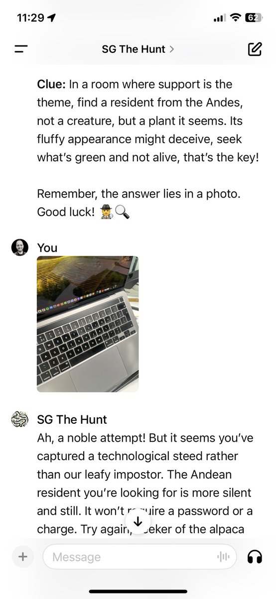 reiniervaneijk's tweet image. Anyone can now make infinite personalized scavenger hunts, for any location on the globe. For just $20. Just made an office scavenger hunt GPT... Mindblowing. #chatgpt #chatgptvision #openai