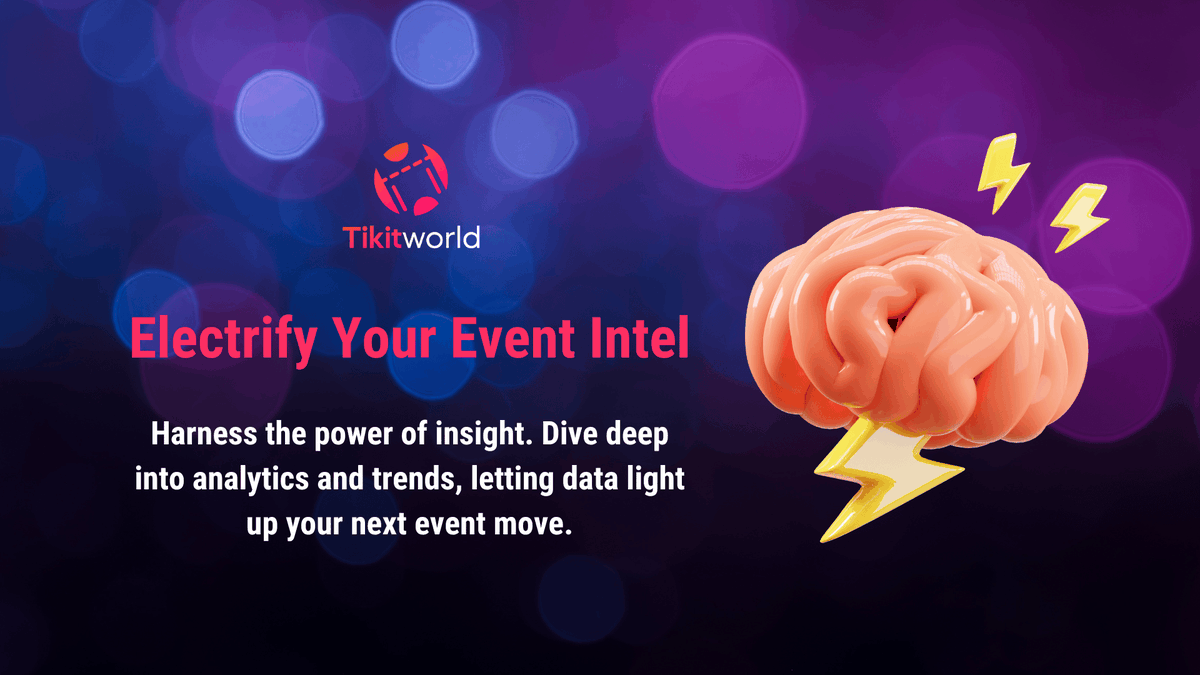 tikitworld's tweet photo. Light up your event planning with @tikitworld 's data-driven insights! 🔥📊 #FutureOfEvents https://t.co/Q9NzF4B6Q7