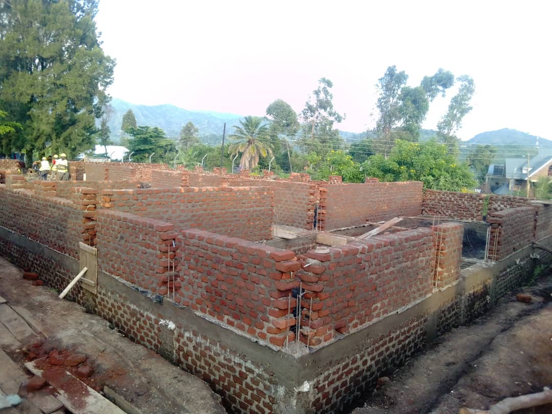 Construction of Mother's Ward at Bwera Hospital funded under District Descretionary Equalisation Grant (DDEG). Improving maternal health services.