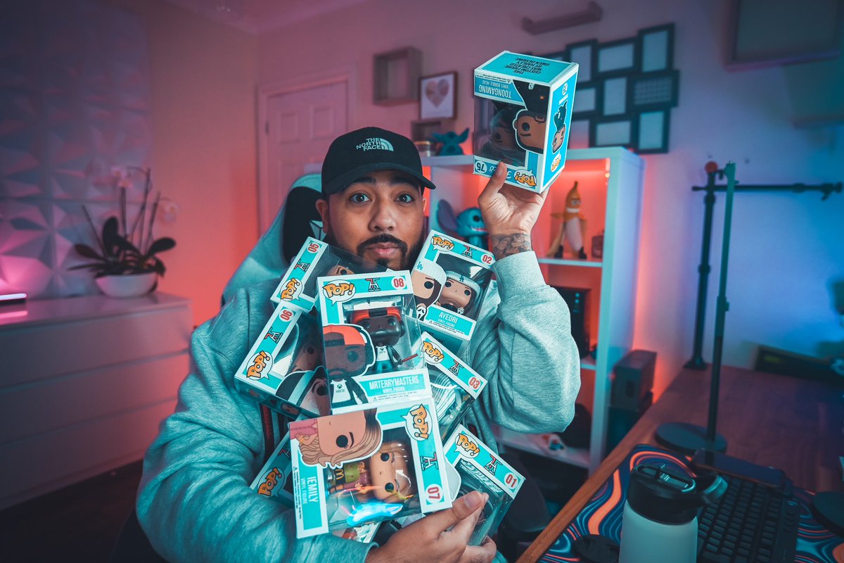 itzToonGaming's tweet image. My community Funk Pop Collection is growing!! Welcome number 7&amp;amp;8 to finalising class of 2023😍😍

#twitchstreamer #funkpop