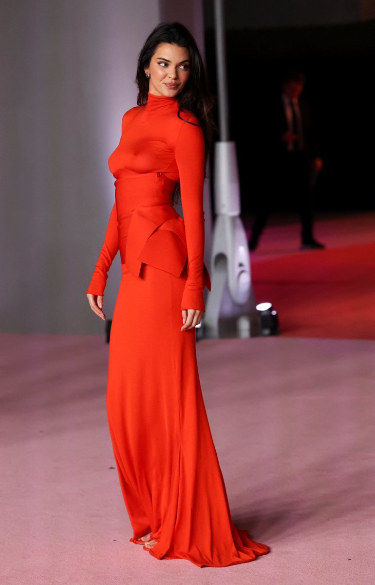 03/12/23: Kendall attends the 3rd Annual Academy Museum Gala in Los Angeles. #KendallJenner