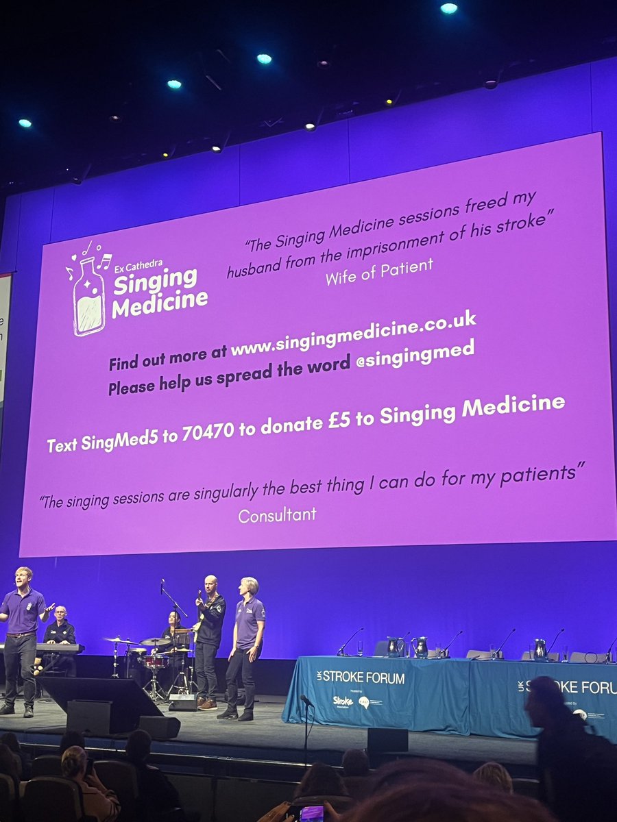 No better start to #uksf23 these guys have so much passion and energy! <a href="/singingmed/">Singing Medicine</a> <a href="/alice_podmore/">Alice Podmore</a>