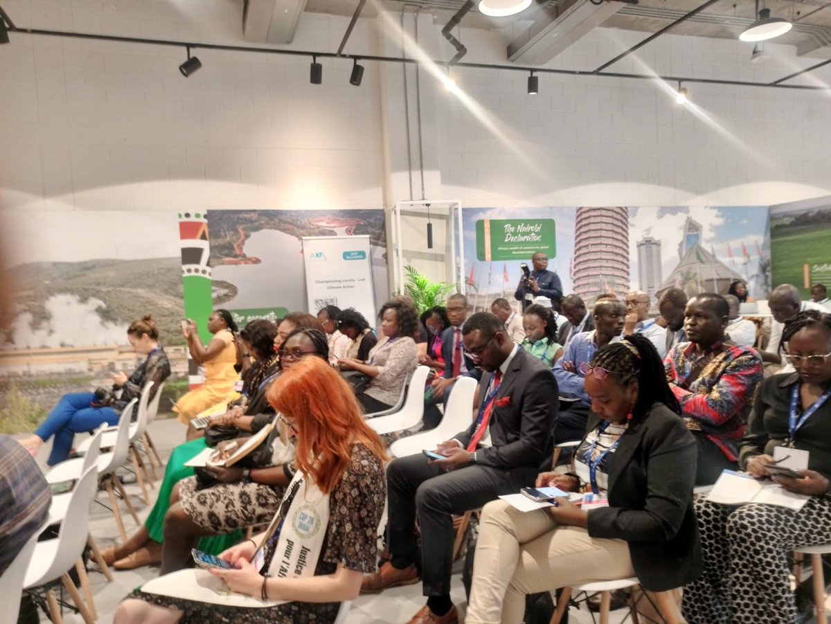 adaconsortium's tweet photo. Currently ongoing at #COP28UAE . Robust discussion on Devolving Climate Finance to enhance #LocallyLedClimateAction 

#DCFAlliance 
@FSDKe
@Gov_Ottichilo 
@noor_sophia 
@jusharma https://t.co/DaJze2pq3H