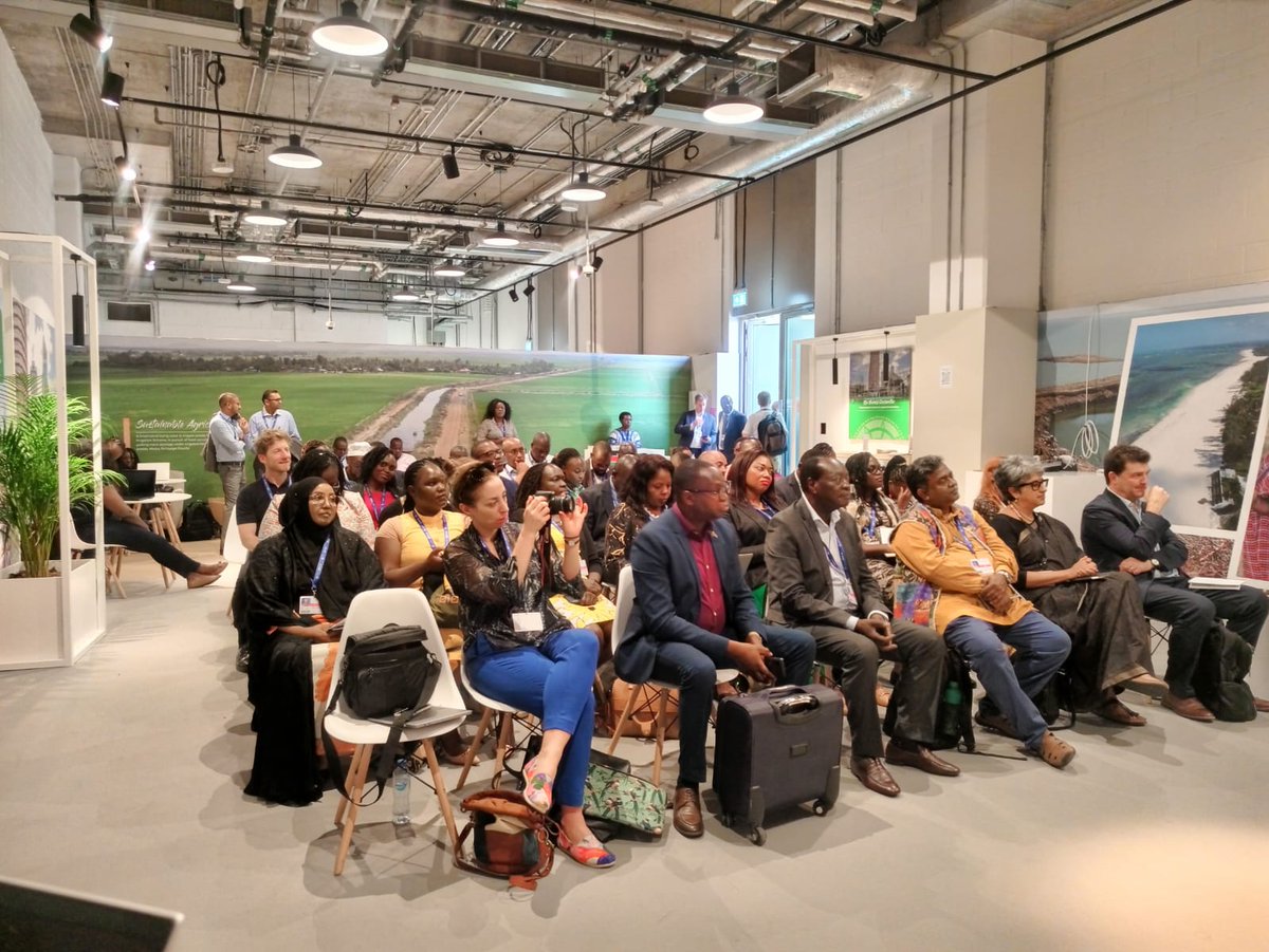 adaconsortium's tweet photo. Currently ongoing at #COP28UAE . Robust discussion on Devolving Climate Finance to enhance #LocallyLedClimateAction 

#DCFAlliance 
@FSDKe
@Gov_Ottichilo 
@noor_sophia 
@jusharma https://t.co/DaJze2pq3H