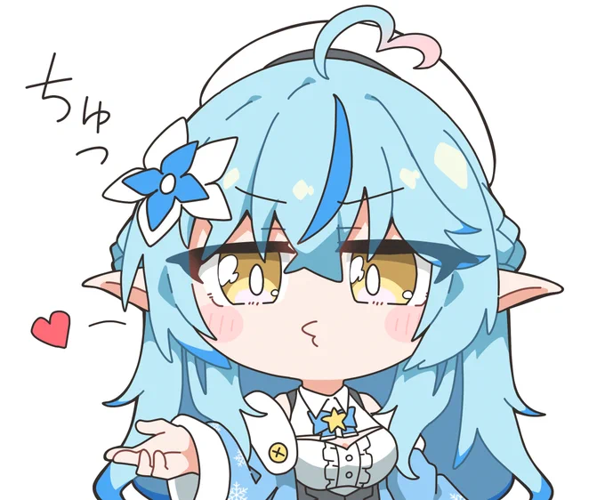 #LamyArt エッチすぎる投げキッスをする史上最も多くの酒を飲んだとされるハーフエルフ、ラミィちゃん
