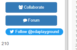 EDAPlayground's tweet photo. @xIIGodSlayerIIx Sorry, I don't generally work weekends. Please could you send the URL of the code and the number at the bottom left of the window (see attached example). https://t.co/aU14icYfX2