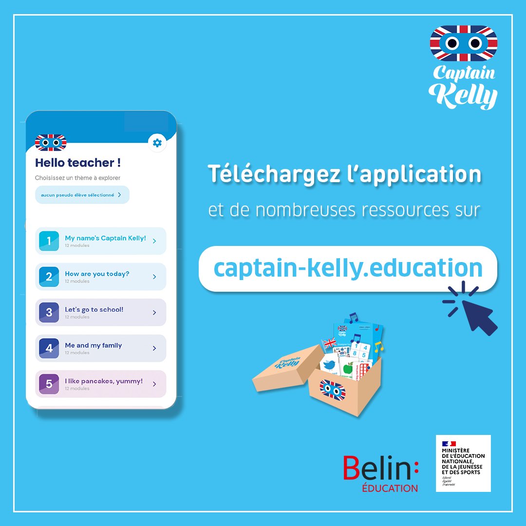 🎅En décembre, préparez Noël avec Captain Kelly !
➡We wish you a Merry Christmas (Songs and poems) 🎶
➡Activité Christmas presents (Show me)! ✉🎁
Plus d’informations sur Captain Kelly👉tinyurl.com/2djr4578