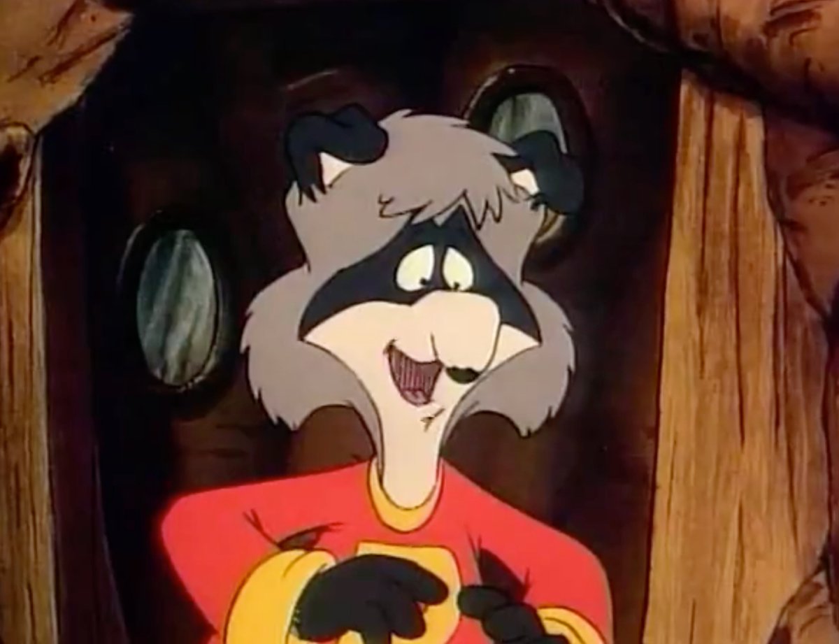 GregBruhl3's tweet photo. Bert Raccoon: Hey My Wind-Up Teeth! Wait a Minute, That's not my Wind-Up Teeth, That's Meatball Dingo's False Teeth! Yuck!
#TheRaccoons #BlinkyBill #KevinGillis #YoramGross #WindUpTeeth #FalseTeeth https://t.co/1wxYGF6y9U