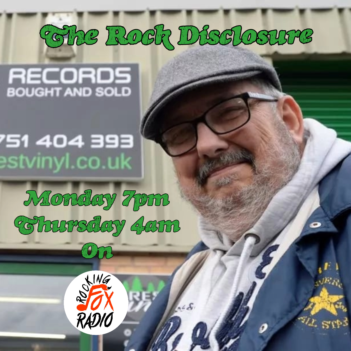 On 5th November we lost one of our original presenters, Steve Helsdown. As a tribute to our much missed friend and colleague we will be re-running his ' Rock Disclosure' on Mondays at 7pm with a repeat for you night owls, at 4am on Thursdays.