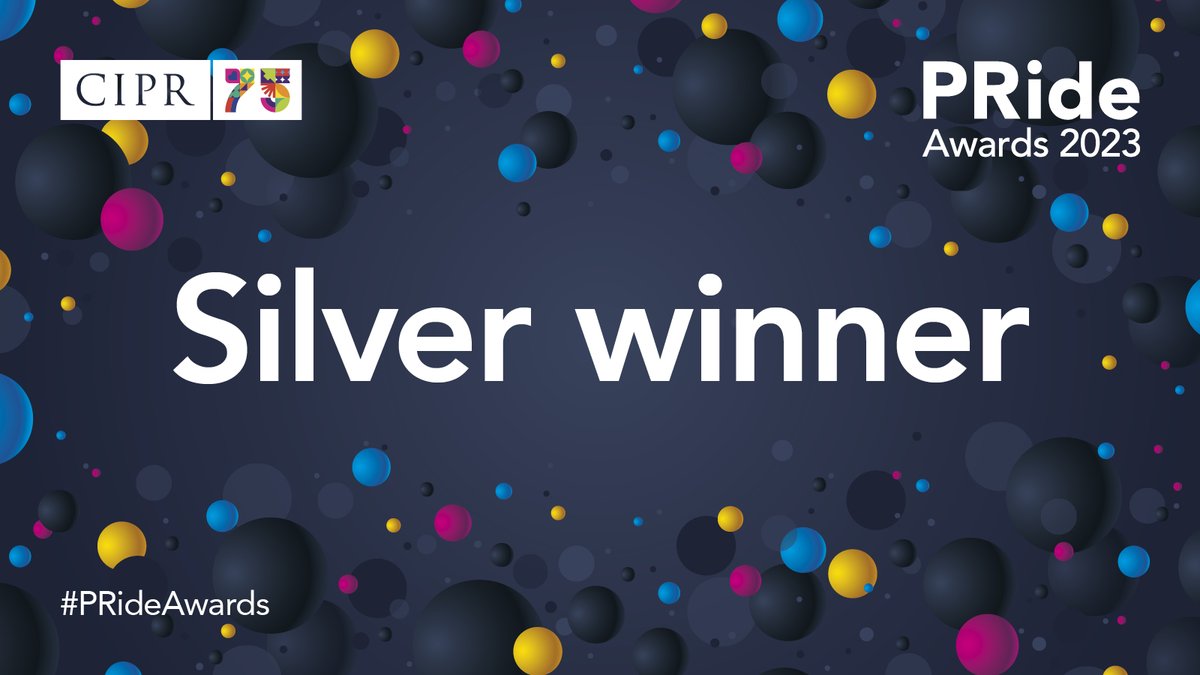 We are really pleased to have won Silver 'Public Sector Campaign of the Year' at the @CIPRNORTHWEST awards last week for our Odds Are: They Win campaign. A big thanks to all the team for their hard work and to our partners who made the campaign a success! #OddsAreTheyWin