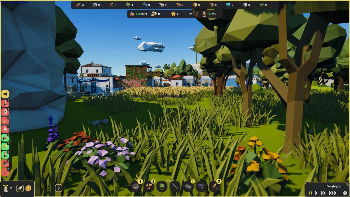 AncientPolis's tweet photo. It's been a while 😴👋👋

I started with some grass, flowers 🌻🌹🥀 etc. to add some more life to the island

#ancientpolis #lowpoly #indiedev #gamedev #indiegame #indiegamedev #madewithunity #indiegames #gamedevelopment #unity3d https://t.co/zQNQgsLTTE