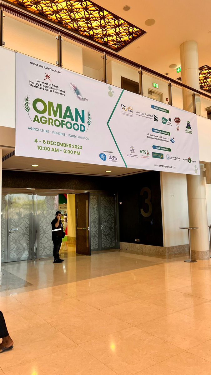 Excited to be part of the 5th Oman AgroFood Expo happening from Dec 4-6, 2023, at the Oman Convention &amp; Exhibition Centre! 

as we explore transformative ideas, innovative solutions, and collaborate to make Oman's agricultural vision a reality. 🌱🌍

 #OmanAgroFood