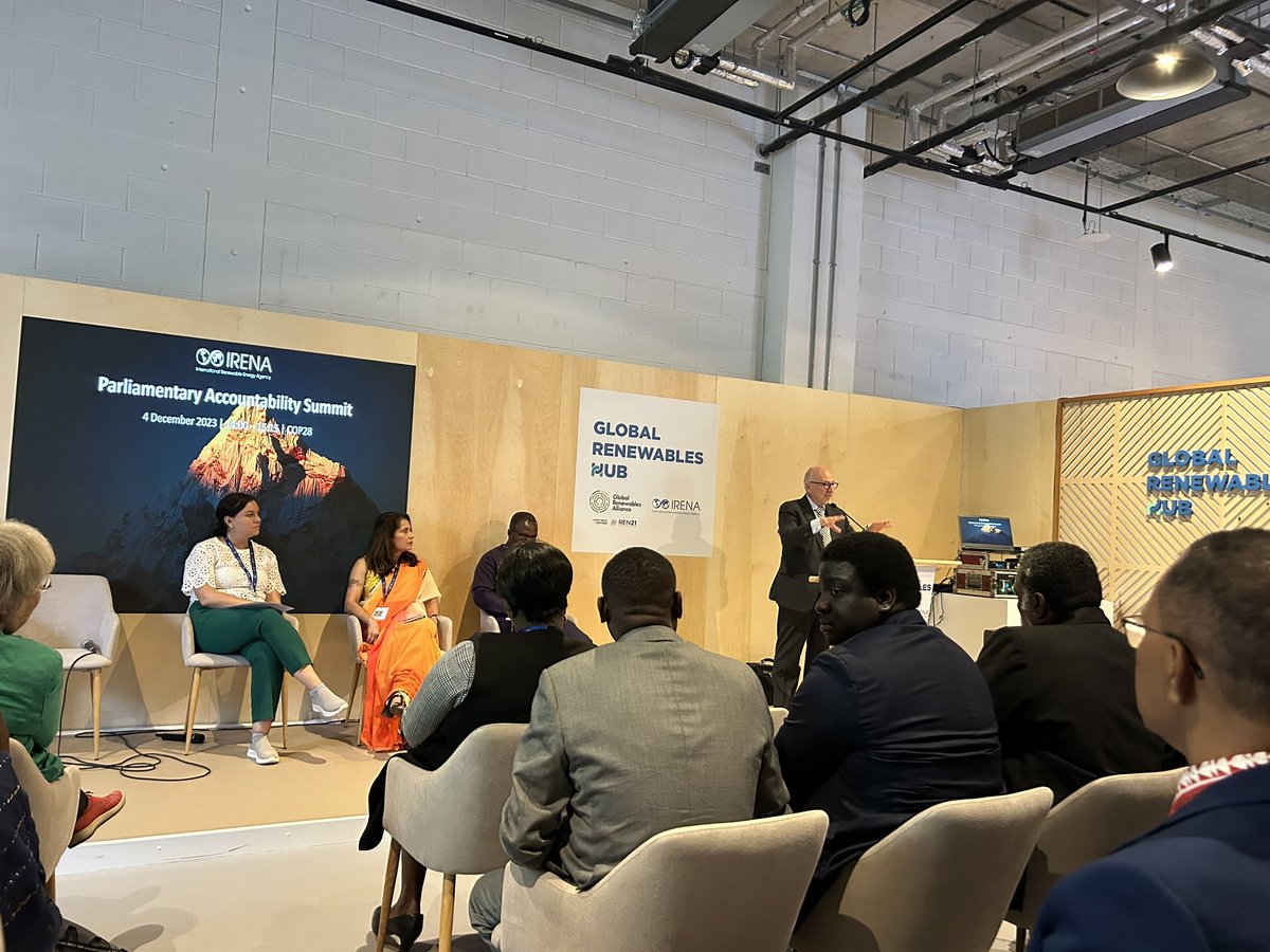 HonMutinta's tweet photo. @COP28_UAE -At the -#Parliamentary #AccountabilitySummit - Africa gets 20% of the adaption funds , Asia gets 45%. Private sector spends only 3% of investment in adaptation . The case of inequality ! 
@GlobalRenewabl2 
@IRENA 
@LandsZambia https://t.co/YWv8rTC0VI