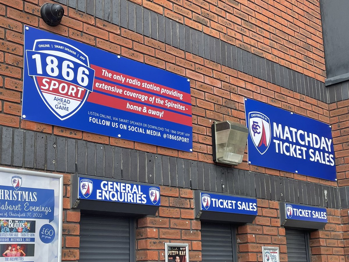 It has come to our attention that some who have purchased Under-18s tickets for the Solihull Moors away game on Boxing Day may have been over-charged. Further details here 👇 chesterfield-fc.co.uk/club-news/soli…