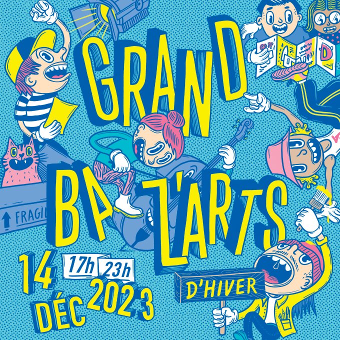 ★Campus de la Bouloie - BESANÇON𝗜𝗩𝗘𝗥
 Soirée avec et pour les étudiants
★Jeudi 14 décembre★
★Campus de la Bouloie - BESANCON
GRATUIT ouvert à tous
★de 17h à 23h
⭐Surprises théâtrales et artistiques ⭐ Ateliers ⭐ Concert
bit.ly/3R3qP5X