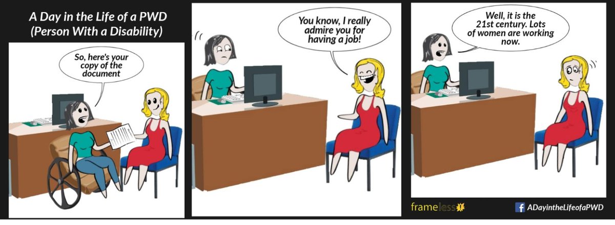 Hihi ... so true!
#Ableism #Disablism #Heroism
🤢😋