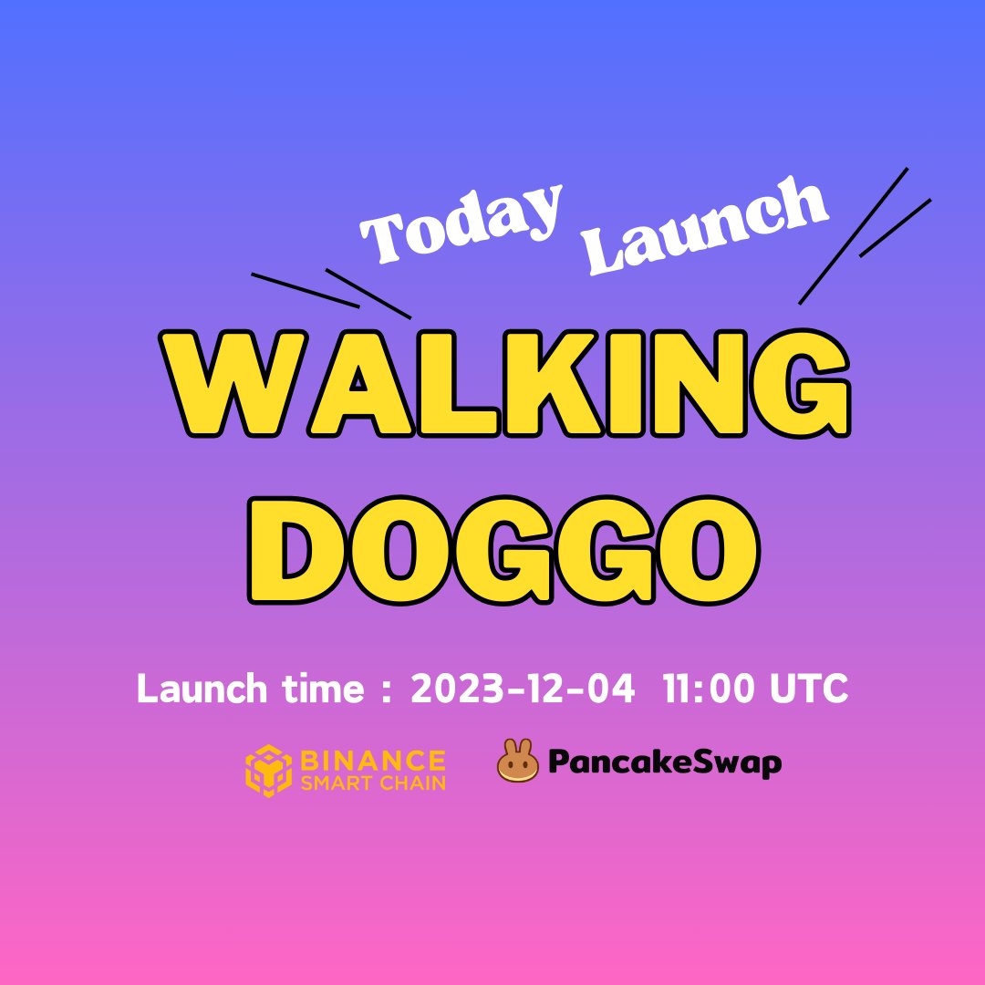 We officially listed on pancakeswap. 🙏

Don't miss out the opportunity to buy cheap 😜