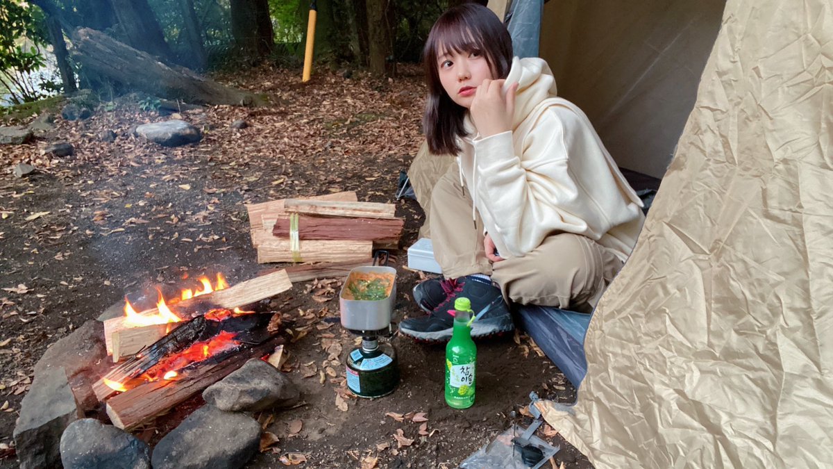 sonokocamp's tweet photo. 韓国風キャンプ後編！禁断の深夜飯…辛ラーメンは最高でした【ソロキ��ンプ】
https://t.co/tgMNkTCsH8 https://t.co/F8NHRMiNg6