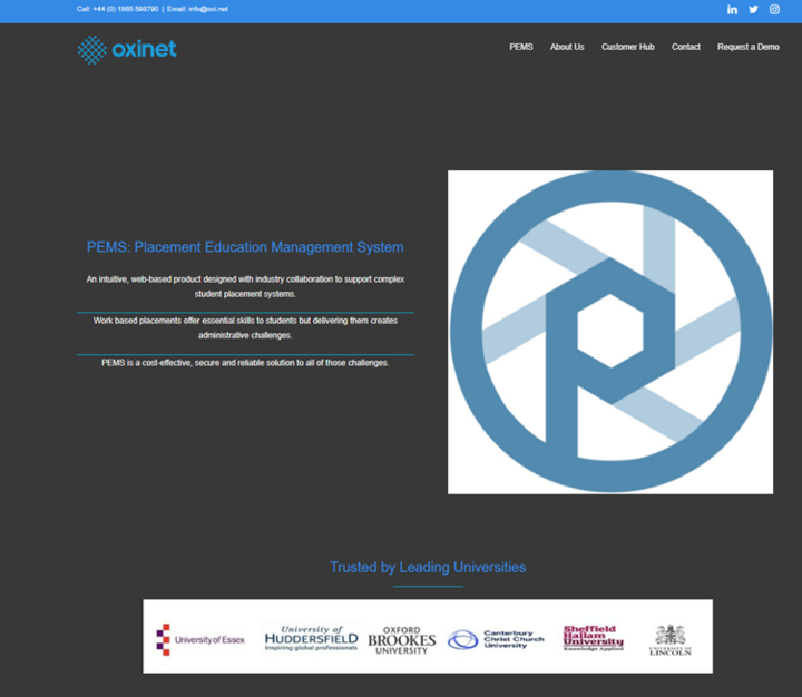OxinetLtd's tweet photo. The Oxinet newly developed website has gone live. Come and explore at https://t.co/llvWBr0Awe. https://t.co/JEo1lFF5En
