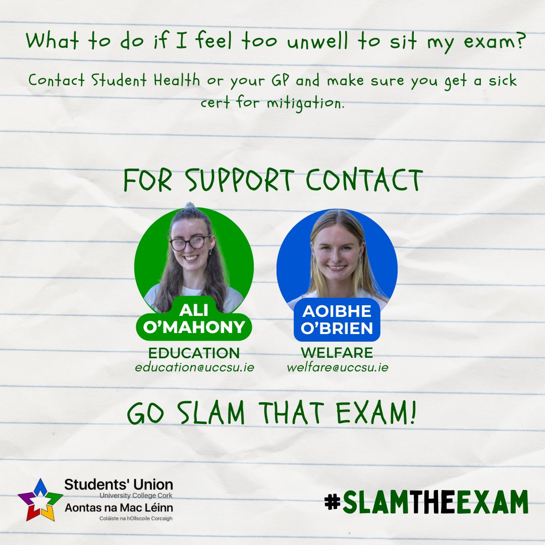 #SlamTheExam 💚✨
