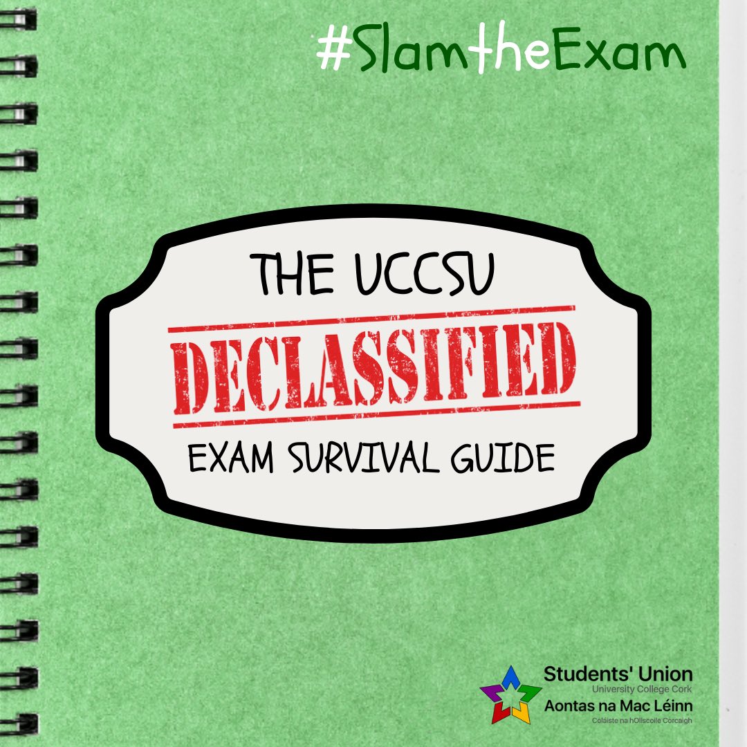 UCCSU's tweet photo. #SlamTheExam 💚✨ https://t.co/SBKF2DfFgG