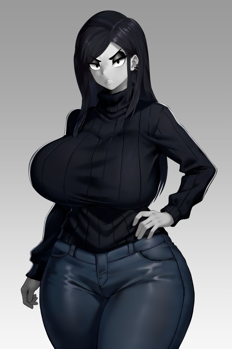 SaltyNoodles with my style - thicc sexy long hair girl

<a href="/SaltyNoodles2/">SaltyNoodles</a> 
#longhair #blackhair #thicc #art #fanart #FanArtContest #girl #emo #black #white #emogirl #thiccgirl #sexygirl #sexy #sex #breastmilk #bigbreast #BreastfeedingMom #thicktights #hot #hotgirl #stundere