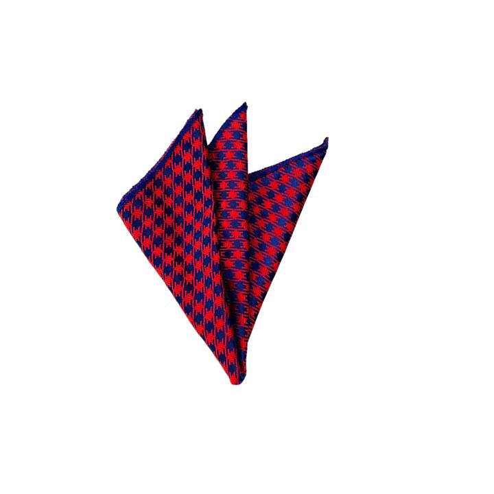 Bordo Lacivert Kazayağı Desen Mendilli Kravat
4240-7MK
#venchycravatte