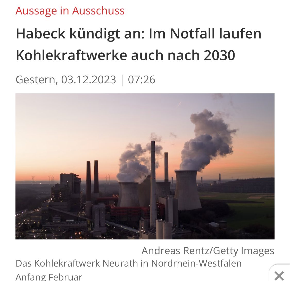 VeroWendland's tweet photo. Nun ist wohl offiziell, was ich bereits vor 3 Jahren vorhergesagt habe. https://t.co/OOLial7CeT
#FCKAtomausstieg
@BMWK K steht für Kohle und #Habeck steht für Klimaversager. https://t.co/NTslROXORy
