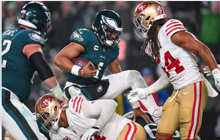 Game Recap: 49ers 42, Eagles 19.
Six straight touchdown drives for the 49ers after the first quarter helped them beat the Eagles on the road, 42-19.

"We didn't coach good enough. We didn't play good enough," Head Coach Nick Sirianni said. "You can't play that way and coach that