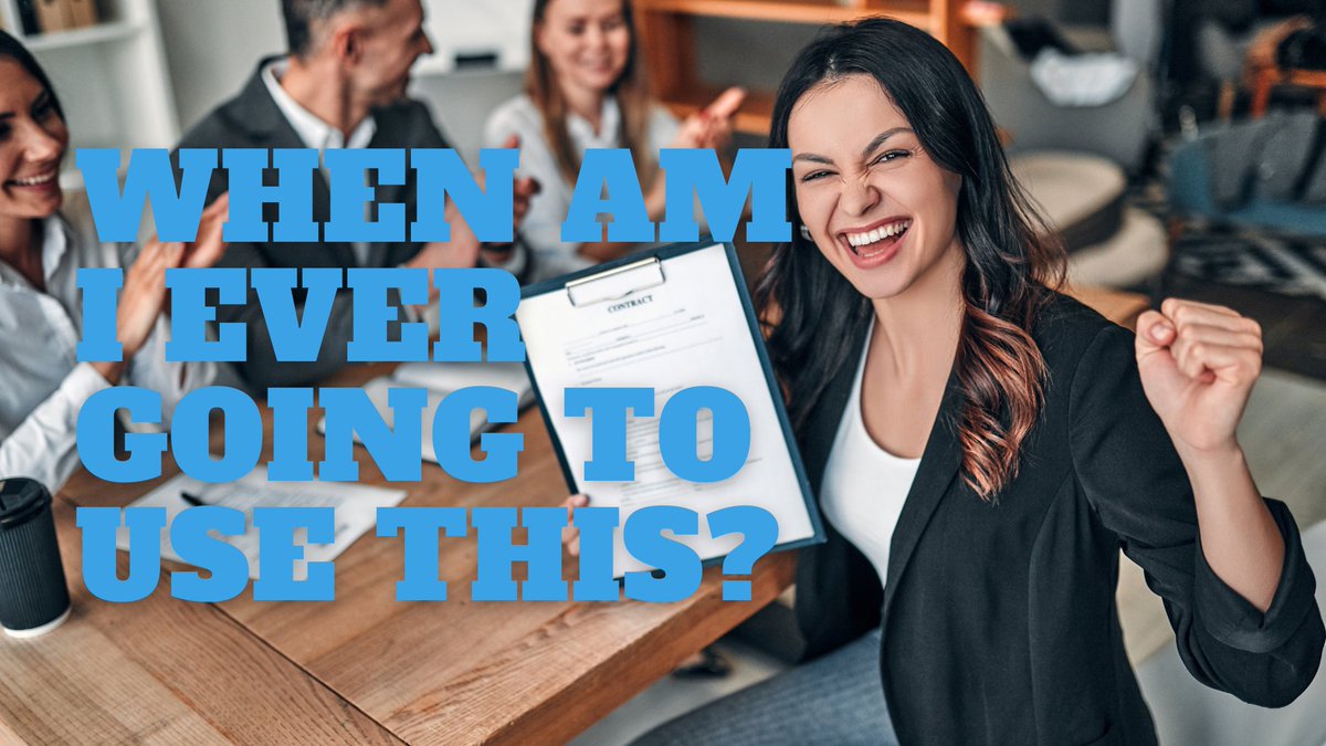 alicekeeler's tweet photo. When students ask "When am I ever going to use this?" I feel like I have failed my lesson. Relevancy and context are important for long term retention. https://t.co/E5MCInux6D