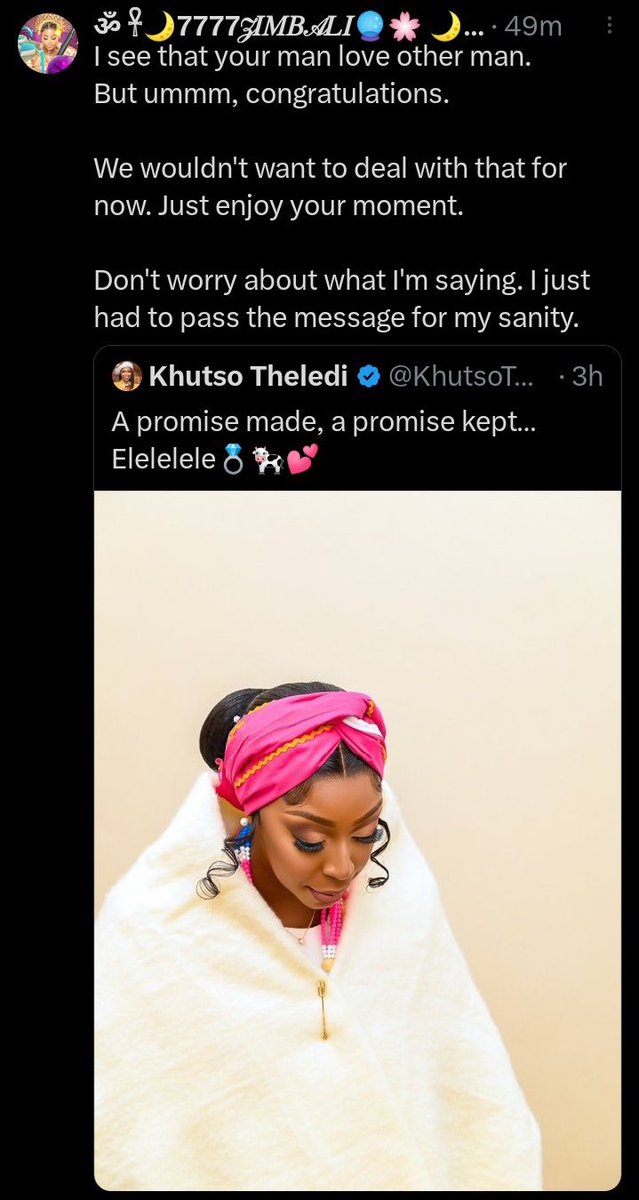 destinyzee's tweet photo. #InCaseYouMissedIt 

Can’t y’all say congratulations and move? 🤨 https://t.co/TbIevirmY5