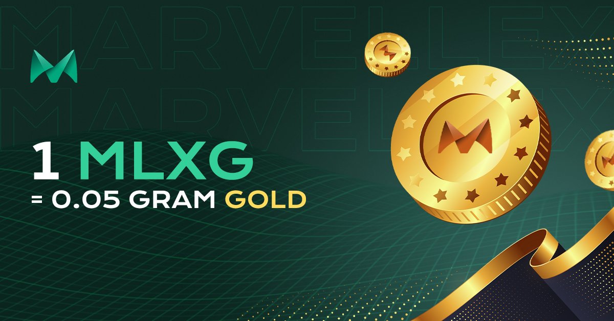 Marvellex_'s tweet photo. Unleash the power of Marvellex Gold!🚀 

💰Staked by you, insured by the best. 

🌟1 MLXG = 0.05 Gram Gold🌟

👉https://t.co/fMr2nG6dD6

#MarvellexGold #Crypto #MLXG #DeFi #BTC https://t.co/pxXPOWqfl3