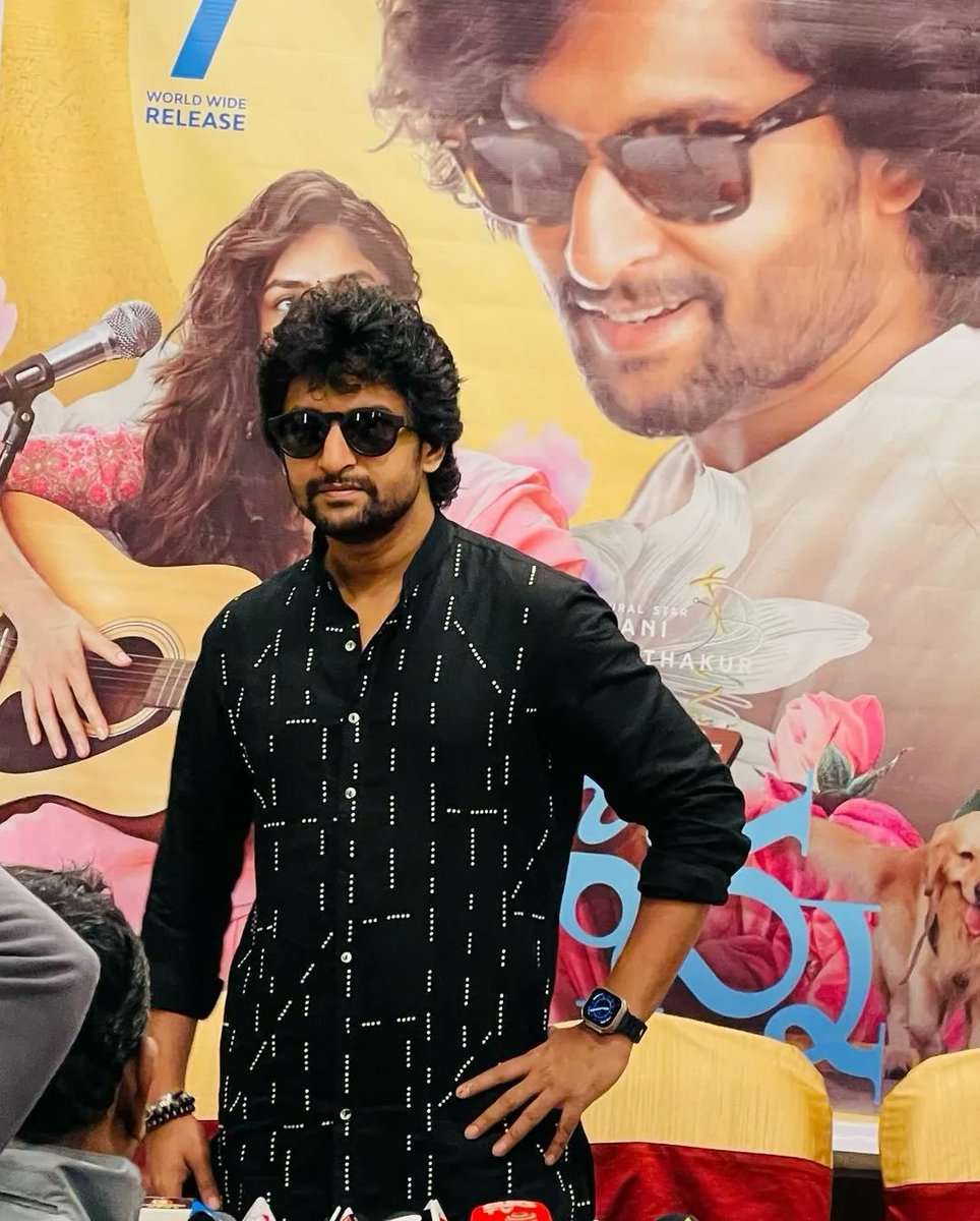 NaturalStar @NameisNani at #Hinanna Promotions Tirupati 
.
.
#nani #naturalstarnani #mrunaltakur #Rmedia #Rmediaoff