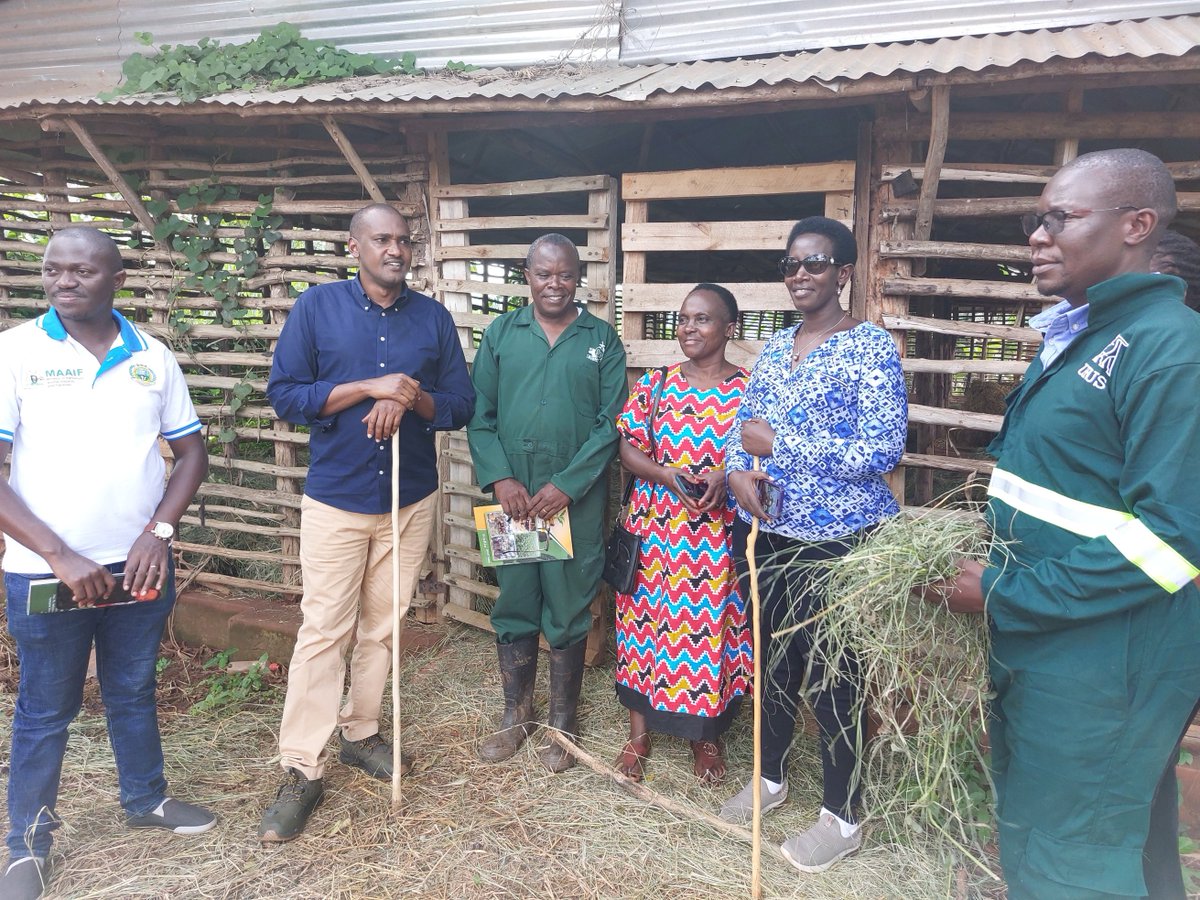 SightFarm1's tweet photo. Last Saturday we hosted @FrankTumwebazek and wife @KabibiFlorence, Thanks for your moral support.
We continue to champion Dairy farming and promote Agri-business.
#Sightfarm https://t.co/1y0MjBAgCn