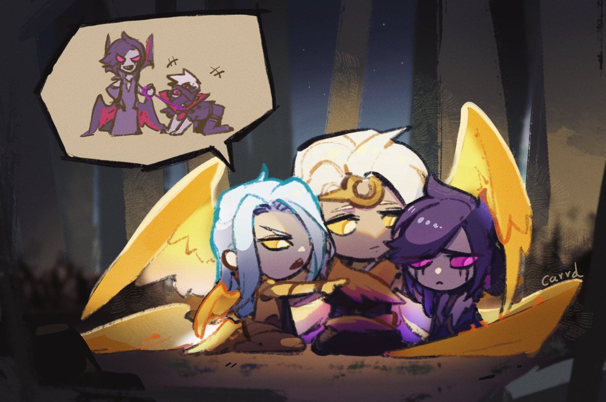 She has human pets #kayle #Morgana