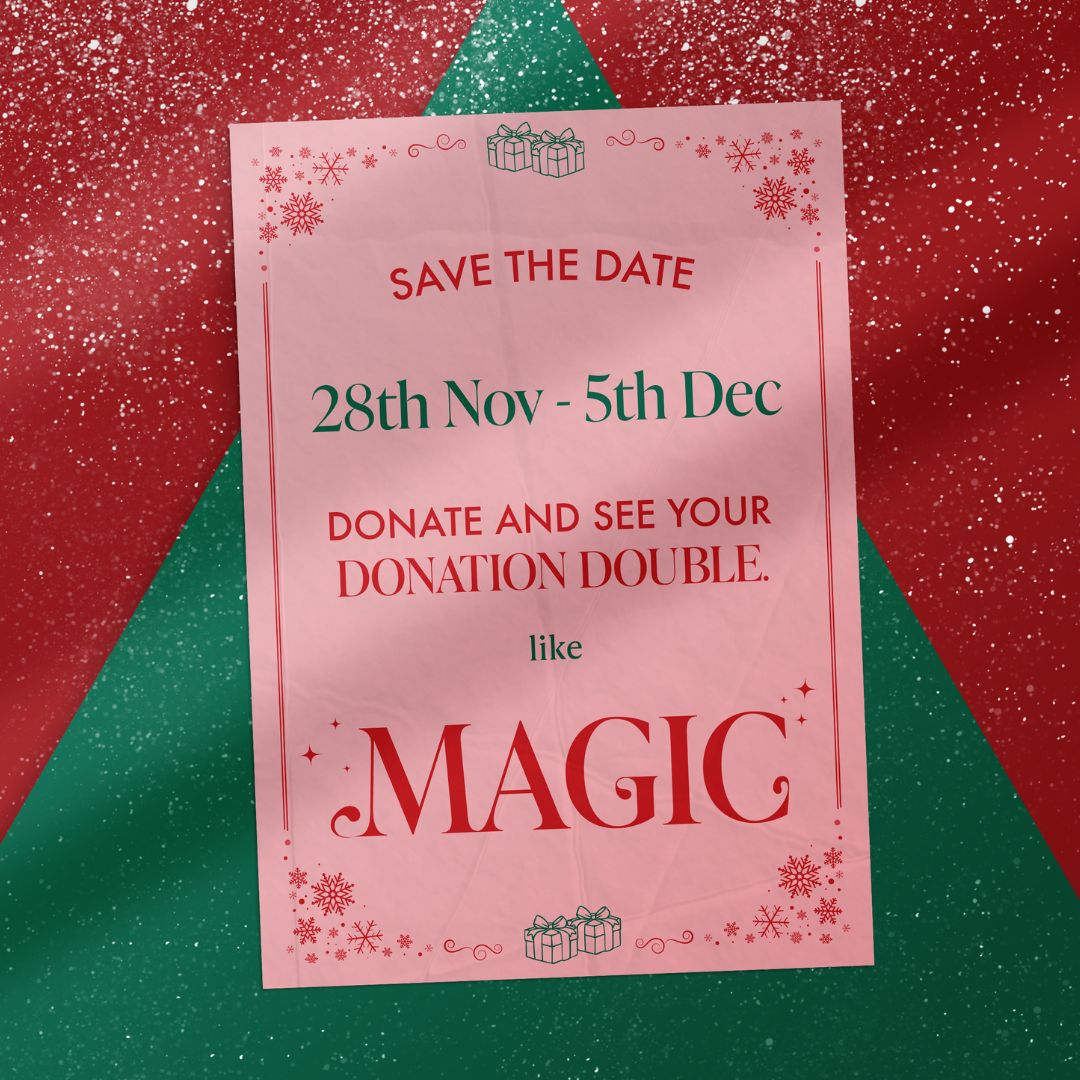 Have your donation doubled right now-as if by magic ✨🎁 donate.biggive.org/campaign/a0569… All possible as part of the Big Give Match Funding Campaign, and with the help of the @ReedFoundation