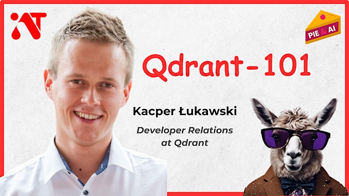 TRJ_0751's tweet image. 📌 Upcoming @DeepLearningAI Pie &amp;amp; AI Bangalore event 🎯

Qdrant 101: Qdrant VectorDB Workshop

🗓 12 December 2023
⏰ 21:00 IST / 15:30 UTC

🔗 Register Now, it&apos;s free: 
eventbrite.com/e/pie-ai-banga…

Speaker: @LukawskiKacper, DevRel @qdrant_engine

#Vectordatabase #AI #generativeAI