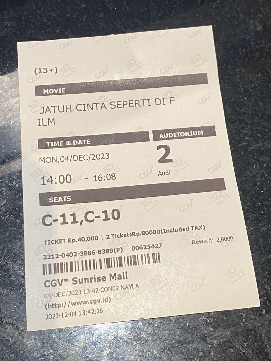 hasyimmah's tweet photo. Akhirnya bisa nonton di Mojokerto.
#Jesedef #jcsdff #JatuhCintaSepertiDiFilmFilm
@ernestprakasa @CGV_ID https://t.co/cQzKkCxZwD