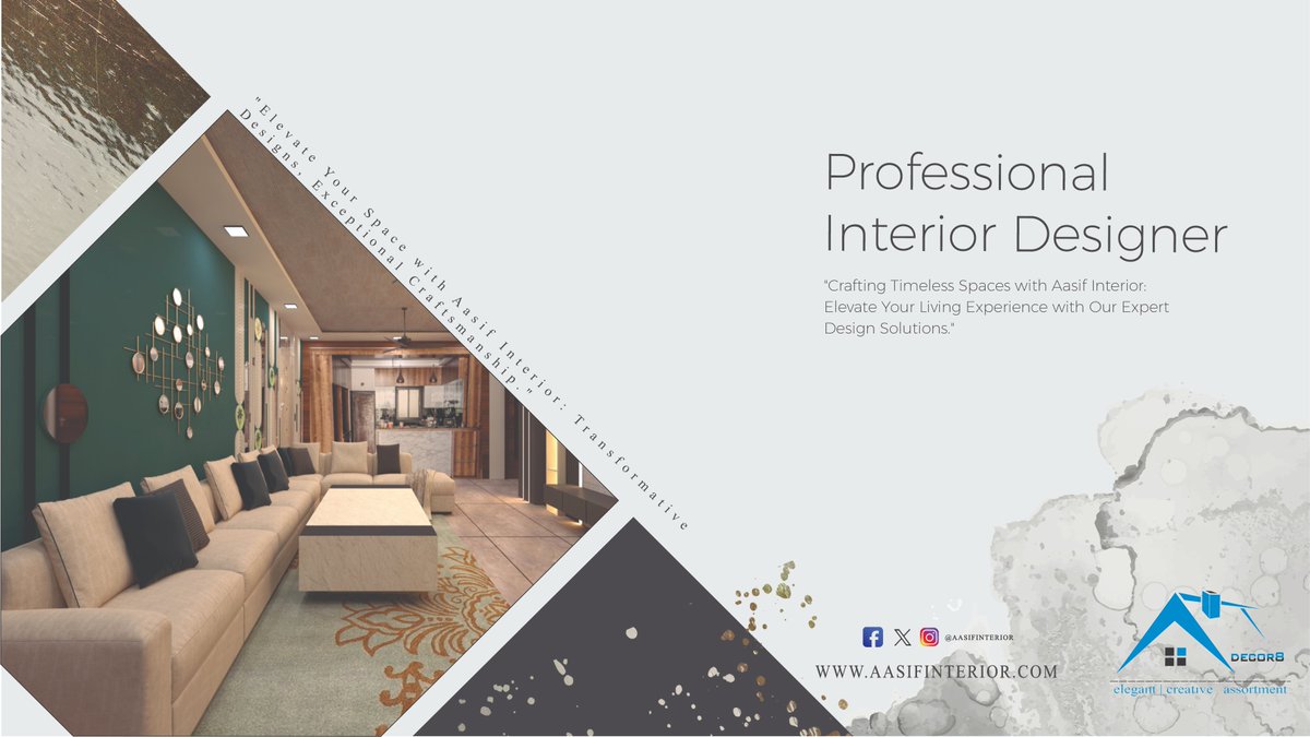 faizalam30's tweet photo. "#Elevate Your Space with Aasif #Interior: #Transformative #Designs, #Exceptional #Craftsmanship."
#AasifInterior #InteriorDesign
#faizinterior Best #interiordesign
#9897233890 #Decor8Design #decor8 #Decor8designer #Design #faizinterior #aasifinterior
https://t.co/gCRegLQdTs https://t.co/PEsa2IG5Ax