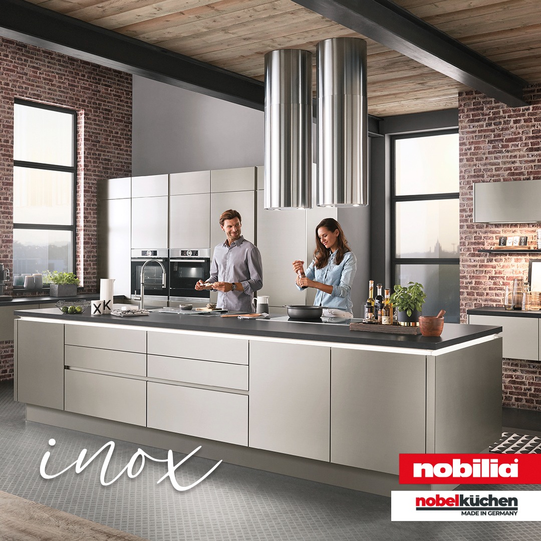 Inox modelimizle profesyonel görünüme sahip mutfak kültürü yaşam alanlarınızda!✨️❤️

#nobelküchen #nobiliakuchen #mutfak #mobilya #modern #luxury #furnituredesign #nobelkuechen #germany #türkiye #nobilia  #nobiliakitchen #dizayn #design #color #mutfakdolabı