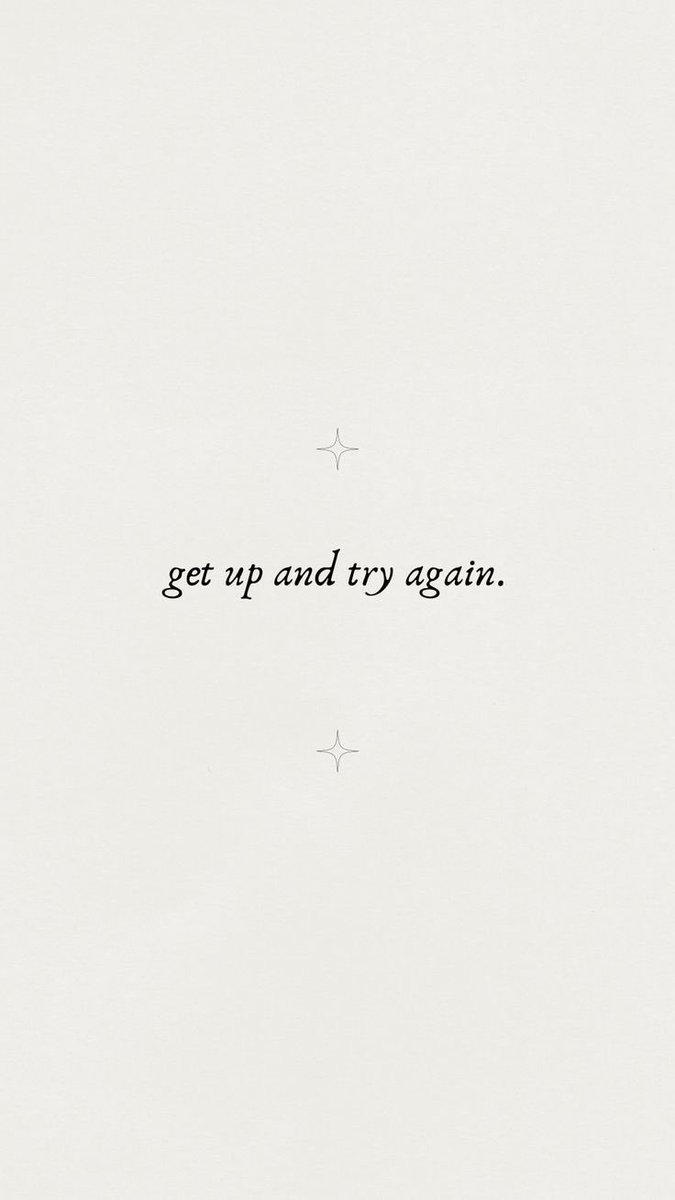 Good morning! It’s okay to fail, but it’s not okay to give up! We keep trying till we can try no more 🙏🏽