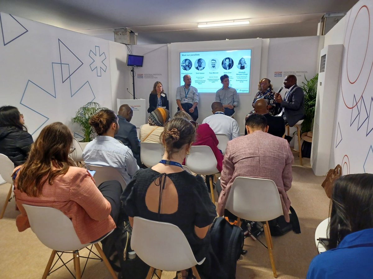 Honored to have been part of yesterday's dialogue on 'Clean Cooling Supporting Health and the Environment' at the Cool Up side event.  

#ForwardTogether #SDG7atCOP28