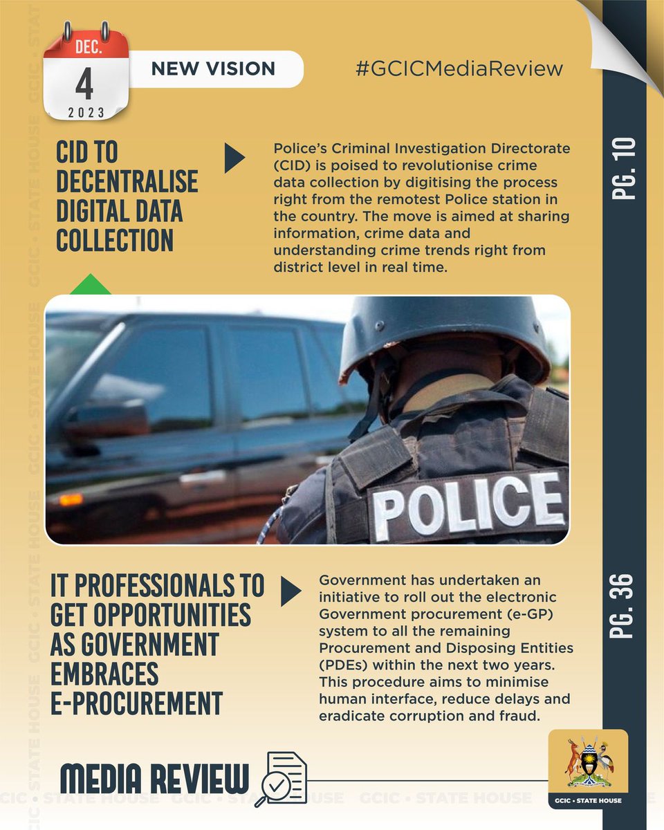 CID TO DECENTRALISE DIGITAL DATA COLLECTION This intends to eliminate the cumbersome mobility of regional investigations heads, who would traditionally transport crime data on paper form from deployment districts to CID headquarters for entry into the central crime registry