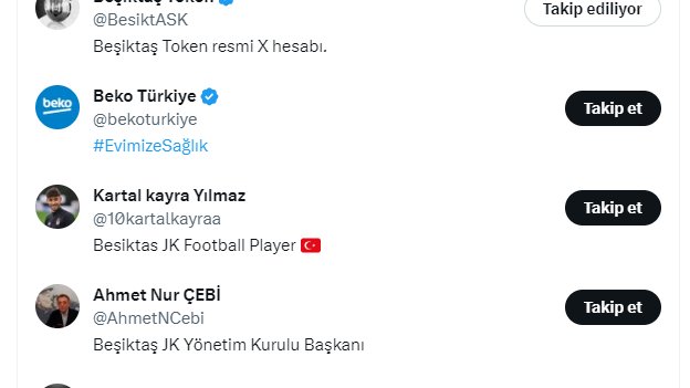 Şişşşt admin ağa babanın devri bitti, çıksana şu adı anılmayasıcayı takipten 
Kime diyoruz alooo <a href="/Besiktas/">Beşiktaş JK</a>