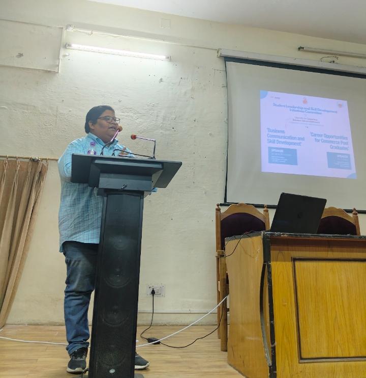 bhu_updates's tweet photo. Student #Leadership and #SkillDevelopment Initiative, Faculty of Commerce, organized lectures cum interactive sessions on "Business Communication &amp; Skill Development" and "Career Opportunities for Commerce Post Graduates". 
@VCofficeBHU https://t.co/LI052pAkdQ