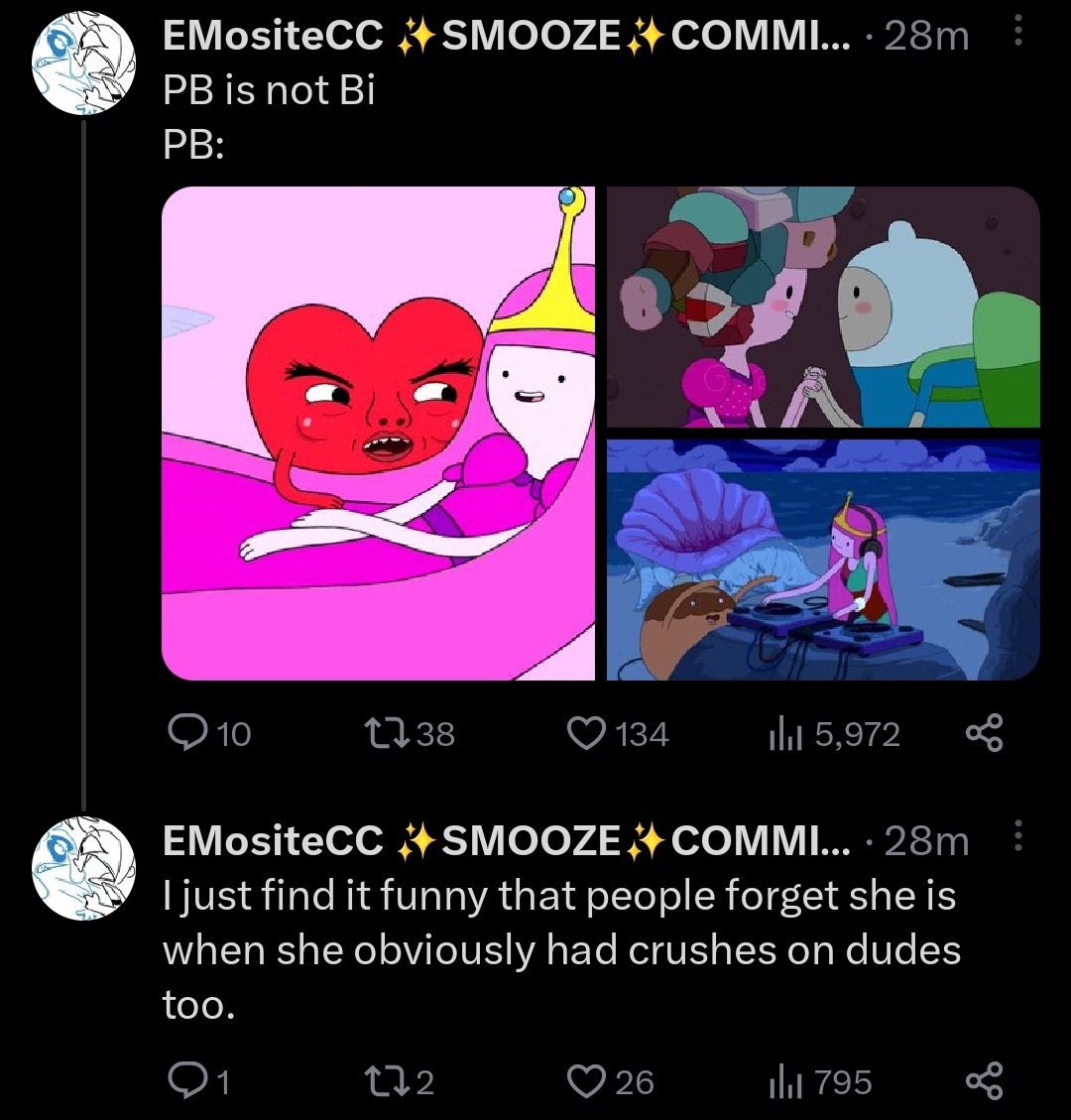 ruleslumity's tweet photo. blocking me after this like icb 😂 truly cowards. last I checked that artist is a loser who didn’t need defending from their bs. op is not the victim. textbook behavior to erase lesbian characters &amp; act like lesbians are overreacting calling lesbophobia “discourse” https://t.co/b18BIq1rdZ