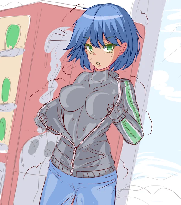 次Skebラフ絵