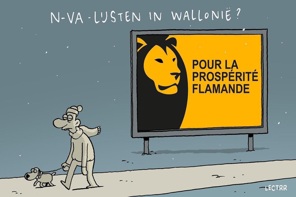 #bandedecons  #cartoon #nva #wallonie (via lectrr.be)