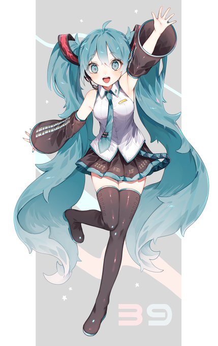 「hatsunemiku」のTwitter画像/イラスト(新着))