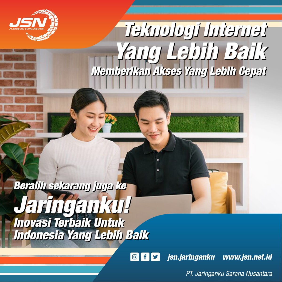JsnJaringanku's tweet photo. Teknologi Internet Yang Lebih Baik , Memberikan Akses Yang Lebih Cepat
Beralih sekarang juga ke Jaringanku!
Inovasi Terbaik Untuk Indonesia Yang Lebih Baik
Cek ke https://t.co/3gZ4AVwfZ6
#jsn #jaringanku #jaringankitabersama #isp #internetfiber #internetmurah #beritateknologi https://t.co/YoOXAhMBlp